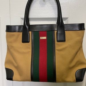 Gucci Web Tote Bag